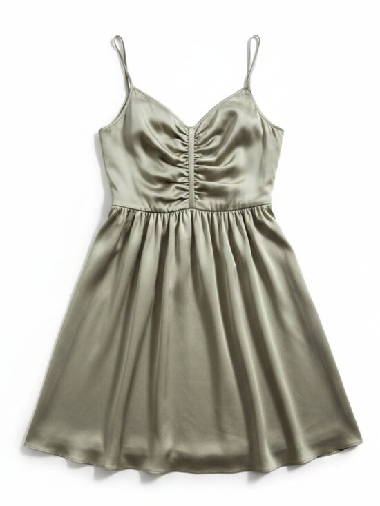Banana Republic Dresses & Skirts - Banana Republic dress sz 4 silk slip dress tank v neck taupe womens NEW